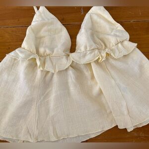 Garage Cream Tank Top